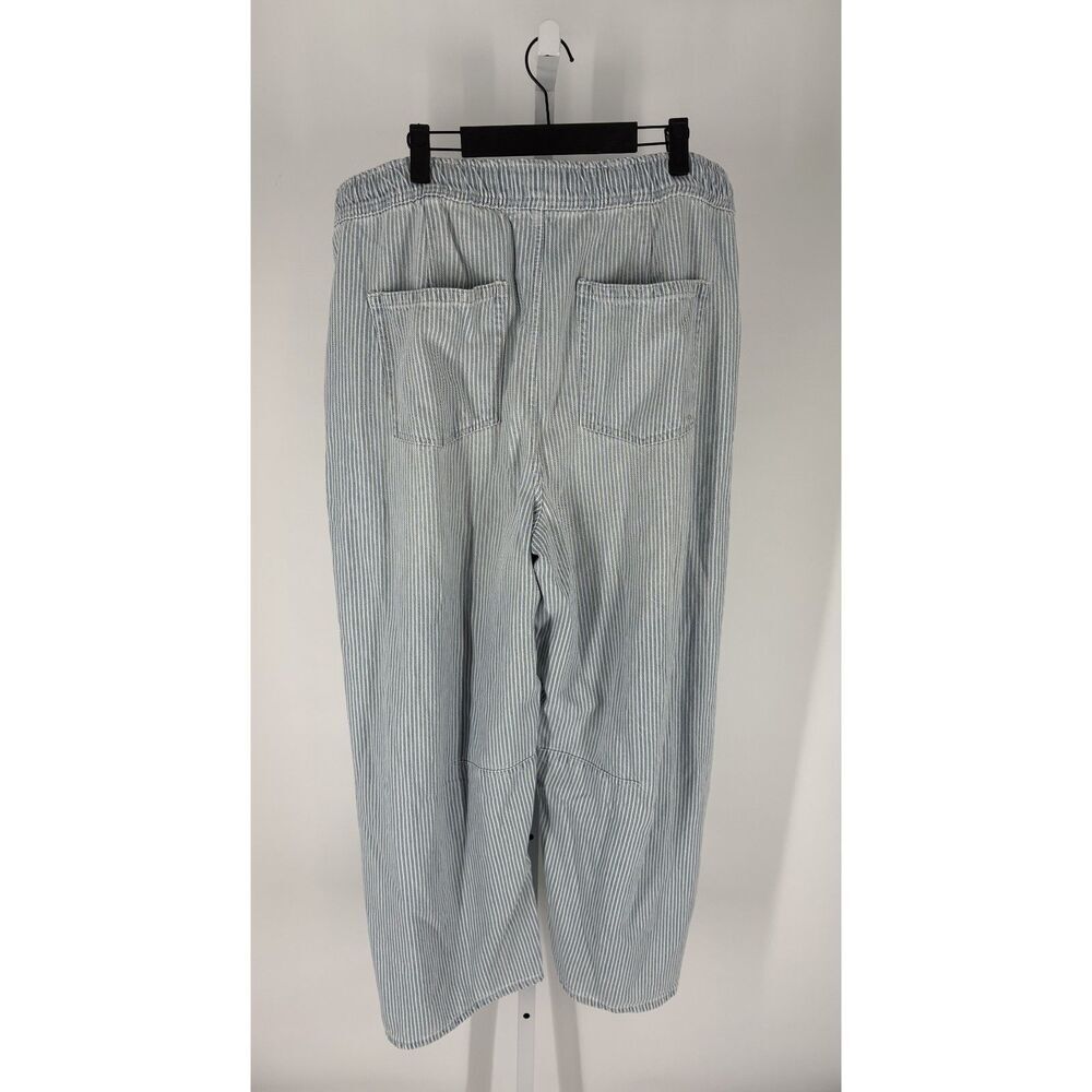 NWTs GAP Horseshoe Easy Striped Mid Rise Jeans Wide Leg - Picture 8 of 8
